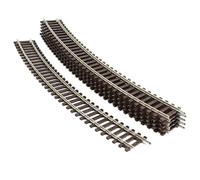 Evemodel Piste H0 1:87 Code 100 19" Modèle Rayon Courbe Trace Cuivre Nickel Rail Paysage (6/Pkg)