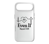 Even If Christian Bible Verse Daniel 3:18 Faith Hope Love Coque pour iPhone Air