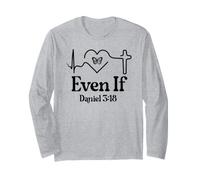 Even If Christian Bible Verse Daniel 3:18 Faith Hope Love Manche Longue