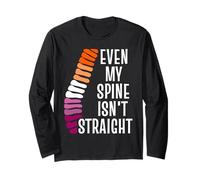 Even My Spine is Not Straight Lesbian WLW Pride Manche Longue