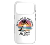 Even The Wind and The Waves Obey Him Mark 4:41 Christian Coque pour iPhone 17 Pro