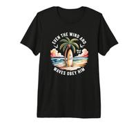 Even The Wind and The Waves Obey Him Mark 4:41 Christian T-Shirt Haut de Gamme
