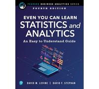 Even You Can Learn Statistics and Analytics by David Stephan Paperback Book David Stephan (Auteur)