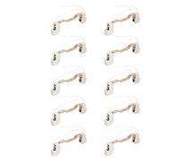Evenden Lot de 10 douilles de lampe R7S - En métal et céramique - Pour projecteur - 118 mm