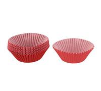 Evenden Lot de 100 caissettes en papier pour cupcake - Rouge
