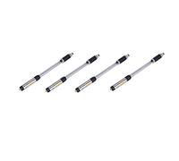 Evenden Lot de 4 antennes télescopiques RH770 double bande 144/430 MHz à gain élevé SMA pour UV-5R UV-82-888S Talkie Walkie -770