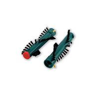 eVendix 1 Paire de brosses/brosses/brosses Rondes/Rouleaux pinceaux de première qualité, Adaptable sur Vorwerk EB 360, 370 / EB360, EB370