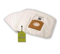 eVendix 20 sacs d'aspirateur pour Zanussi ZAN 3020, 3020r | 3 couches - Microfibre non-tissée - Sacs, 10 Staubsaugerbeutel