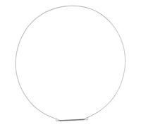 eVendix Bague de Serrage Avant Compatible avec Whirlpool 481249298011 pour Soufflet de Porte de Machine à Laver