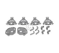eVendix Roulement compatible avec Siemens 00418675 - Kit pour panier inférieur de lave-vaisselle