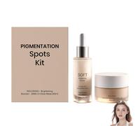 Evendra Dark Spot Remover Cream, Hydrating Face Cream Set, Faded Topicals Cream, Dark Spot Correcting Glow Serum, Creme Eclaircissante Peau Noir Puissant, Even out Tone, Anti-Pigmentation, 30 g