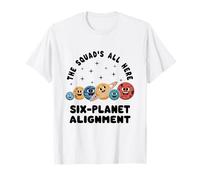 Événement astronomique d'alignement des Six planètes de l'escouade All Here T-Shirt