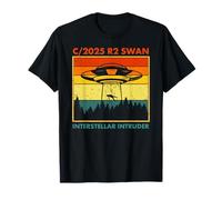 Événement céleste d'octobre sur la comète Spatiale rétro C/2025 R2 Swan T-Shirt