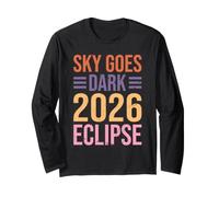 Événement céleste Sky Goes Dark Eclipse 2026 Manche Longue
