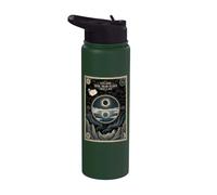 Événement d'astronomie Sky Watcher de l'éclipse solaire totale de l'Islande 2026 Stainless Steel Insulated Water Bottle