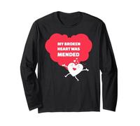 Événement de récupération Cardiaque Mon cœur brisé a été réparé Manche Longue