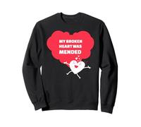 Événement de récupération Cardiaque Mon cœur brisé a été réparé Sweatshirt