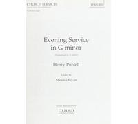 [(Evening Service in G Minor: Vocal Score)] [Author: Henry Purcell] published on (December, 1959)