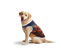 Evening Sky - Vêtement pour chien - Gilet en coton doux pour chiens de taille moyenne et grande - Pour un usage quotidien et des activités de plein air