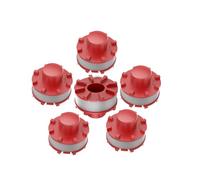 Evenlinkics 3405096 Bobines de fil pour débroussailleuse Einhell GE-CT 36/30 Li E, AGILLO 36/255 BL et AGILLO 18/200, pour bobine de débroussailleuse Einhell (6 bobines)