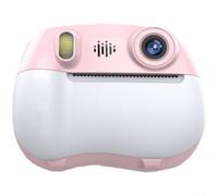 Evenoonest Appareil photo numérique à impression thermique pour enfants 6,1 | Pour une impression thermique instantanée, pas besoin d'encre, capture des souvenirs immédiatement, amusant pour les fêtes