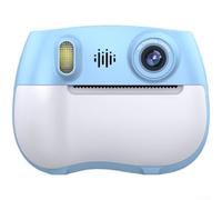 Evenoonest Appareil photo numérique à impression thermique pour enfants 6,1 | Pour une impression thermique instantanée, pas besoin d'encre, capture des souvenirs immédiatement, amusant pour les fêtes