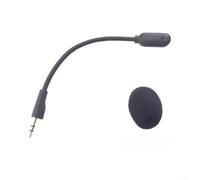 Evenoonest Bras de microphone de 12,6 cm compatible avec Logitech G Pro X2 | Extension de micro à réduction du bruit de 3,5 mm pour casques de jeu, pour une pièce de rechange robuste en PVC pour une