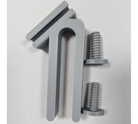 Evenoonest Clip de support de tuyau de godet, pour montage de tuyau pla | Compact 6,1 x 5,1 x 11,9 cm, 52,2 g, pour seaux et réservoirs, support pour le jardinage et le nettoyage, outil léger