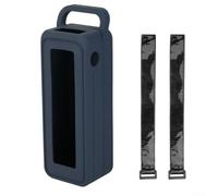 Evenoonest Coque en silicone pour Anker pour batterie externe Prime 27650 mAh avec sangles (bleu)