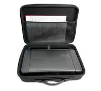 Evenoonest Étui rigide portable pour Canon Pixma | Sac de rangement en nylon avec poignée en silicone et séparateur personnalisable pour imprimante Pixma TR160 TR150 iP110