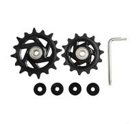 Evenoonest Kit de poulies de dérailleur arrière SRAM pour GX AXS pour Eagle 12 vitesses 14 T et 16 dents avec roulements en acier en nylon pour des changements de vitesse lisses et précis