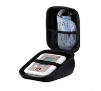 Evenoonest Sac de rangement portable en EVA pour tensiomètre | Coque rigide résistante aux chocs avec grand espace, tissu Oxford résistant à l'usure, boîte de transport pour moniteurs de