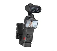 Evenoonest Support de fixation magnétique pour Insta360 pour Luna Pro | Aimant ultra résistant N52 avec base ventouse, support rotatif à 180 degrés pour des angles flexibles