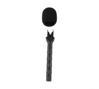 Evenoonest Support de micro portable pour micros sans fil Rode avec filtre | Construction en plastique ABS, filtre anti-bruit intégré, finition noire élégante, longueur compacte de 25,5 cm
