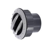 Évent AC Pour Tableau De Bord - Sortie D'air Pour Camping-car, Déflecteur De Climatisation Réglable Par Bouton | Contrôle Du Flux D'air Sur Le Toit Et La Cabine Du Véhicule Pour Camions, Bateaux, Camp