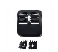 Évent Climatiseur Voiture Compatible avec Benz pour W204 Classe C 180 200 220 230 260 300 2007-2013 Panneau de sortie de grille d'aération AC pour siège arrière de voiture(Color:Standard Black)
