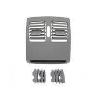 Évent Climatiseur Voiture Compatible avec Benz pour W204 Classe C 180 200 220 230 260 300 2007-2013 Panneau de sortie de grille d'aération AC pour siège arrière de voiture(Color:Standard Dark Gray)