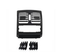 Évent Climatiseur Voiture Compatible avec Benz pour W207 Classe E 2008-2016 Panneau de sortie de grille d'aération AC pour siège arrière de voiture Remplace 20483003549051 8N84(Color:High-end Black)