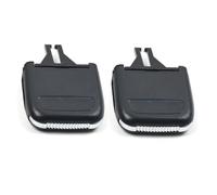 Évent Climatiseur Voiture Compatible avec Carrera 991 2008-2018 Tableau de bord avant de voiture Climatisation Grille d'aération AC Sortie Languette Clip Bouton coulissant 98155213104 991552100(Color: