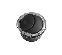 Évent Climatiseur Voiture Compatible avec Master MK3 pour Duster pour Logan pour Sandero Dash grille de ventilation buse de couvercle de direction 8200464605 687606360R 8200212480(Color:Chrome)