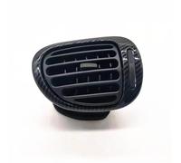 Évent Climatiseur Voiture Compatible avec Peugeot pour 206 noir tableau de bord sortie panneau de climatisation ventilateur Padd AC grille d'aération pièces intérieures 8211C1 8211C3 8264Y0(Color:Air