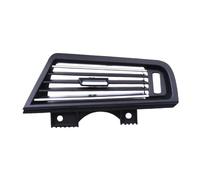 Évent Climatiseur Voiture Compatible avec série 5 F10 F11 523 525 528 530 tableau de bord avant gauche centre droit chromé climatiseur panneau de grille de sortie de vent(Color:LHD Right withChrome)