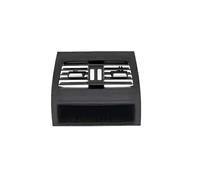 Évent Climatiseur Voiture Compatible avec série 5 GT F07 528 535 550 2010-2017 LHD avant gauche centre droit arrière grille d'aération de climatisation chromée 64229142590(Size:Rear Model A)