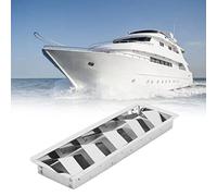 Évent De Persiennes, 5 Fentes D'aération à Persiennes De Bateau Rectangle Conduit D'aération En Acier Inoxydable Grille De Ventilation Sortie De Ventilateur évent De Flux D'air Pour Yachts Bateau Mari