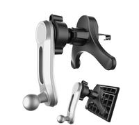 Évent De Porte-téléphonie De Voiture - Porte-téléphone Pour Les Mains De Votre Voiture | Air Venture Carr Phones Mount Cradle - Clip À Crochet Ultra-stable Amélioré | Fonction De Libération D'un Bouto