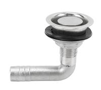 Évent de réservoir de carburant Kuuleyn pour bateau, évent de réservoir de carburant encastré marin, raccord de tuyau d'aération en acier inoxydable 316, connecteur à 90°, évents