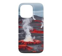 Évent de Vapeur géothermique des Plaines volcaniques islandaises Coque pour iPhone 13 Pro