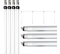 Event Décor Shop Cadre de toile de fond réglable robuste 3 x 9 m - Système de support portable pliable avec montants et barre transversale pour salons, expositions, photographie et vidéographie