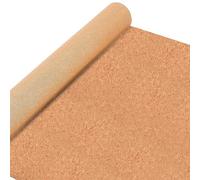 EVENT DECOR SHOP Tissu en liège grain de galet 50 × 137 cm - Placage en liège naturel 180 g/m², alternative écologique en cuir végétalien pour la couture, les tissus d'ameublement, la reliure et les