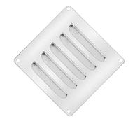 Évent Marin Rectangulaire en Acier Inoxydable pour Bateau, Remplacement | Grille à Persiennes, Installation Facile, Finition Argentée, Quincaillerie pour Yachts et Bateaux